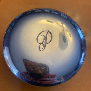 Empire Pewter engraved P large jewelry box.